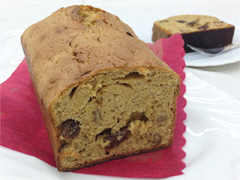 シナモンフルーツパウンドケーキ