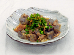 ささみロールの黄金ソース