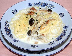クリームスープスパゲティ