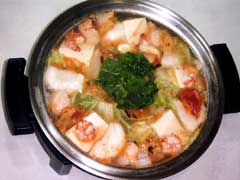 海鮮キムチ鍋