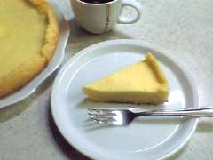 手づくりチーズのベークドチーズケーキ＆清乳(手づくり清乳ゼリー用)