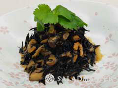 干し海老とひじきの当座煮