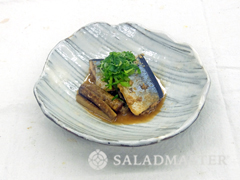 旬魚のにんにく糀煮