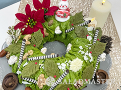 抹茶リングケーキ