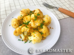 カリフラワーとツナのカレー炒め