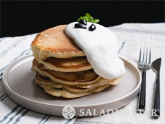 黒豆のホットケーキ